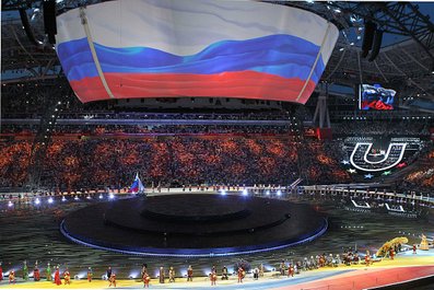Открытие Всемирной летней Универсиады в Казани. 6 июля 2013 года