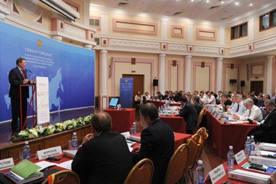 Руководитель Администрации Президента Сергей Иванов принял участие в семинаре-совещании мэров городов. 24 октября 2013 года