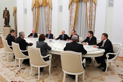Встреча с Президентом Сербии Томиславом Николичем. 30 октября 2013 года