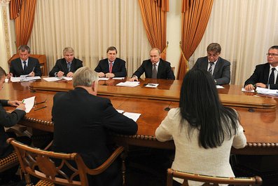 Встреча с Премьер-министром Франции Жан-Марком Эйро. 1 ноября 2013 года
