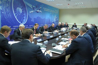 Совещание о состоянии и перспективах развития российского авиационного двигателестроения. 22 ноября 2013 года
