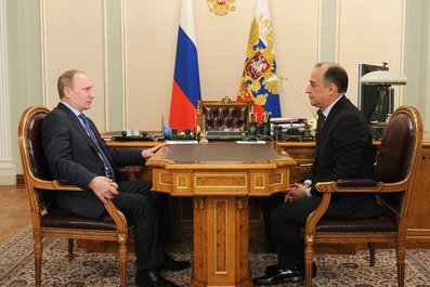 Рабочая встреча с Юрием Коковым. 6 декабря 2013 года