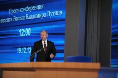 Пресс-конференция Владимира Путина. 19 декабря 2013 года