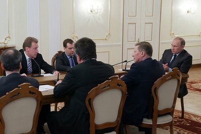 Совещание с членами Правительства. 12 февраля 2014 года