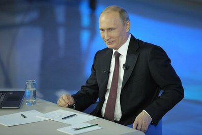 Прямая линия с Владимиром Путиным. 17 апреля 2014 года