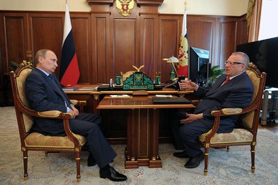 Встреча с председателем Либерально-демократической партии России Владимиром Жириновским. 24 июня 2014 года